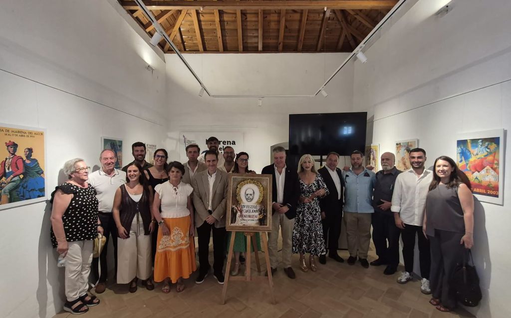 Juan Valdés firma el cartel de la 65 edición del Festival de Cante Jondo Antonio Mairena de Mairena del Alcor