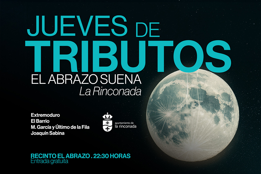 ‘El Abrazo Suena’, llegan los jueves de tributos a La Rinconada en agosto