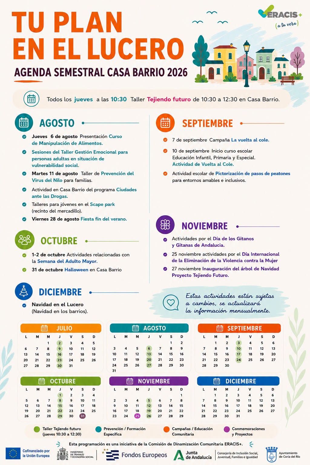 ‘Tu plan en el Lucero’ reúne actividades para todas las edades durante el segundo semestre