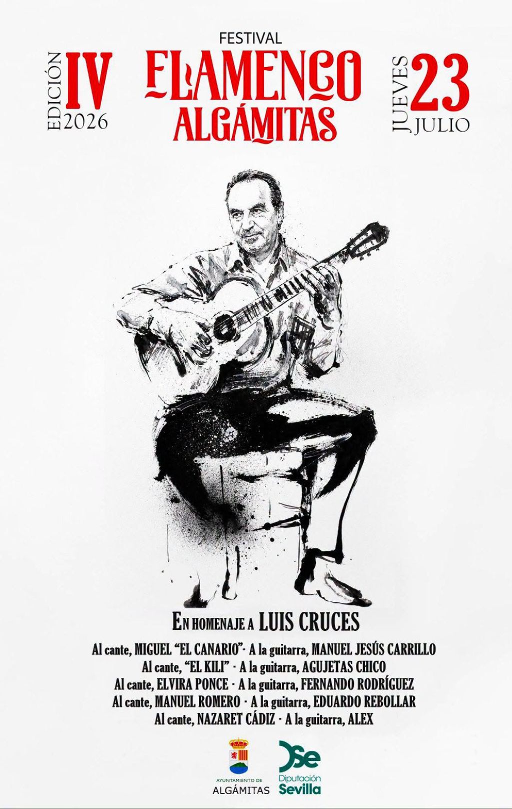 Algámitas celebrará el IV Festival Flamenco 