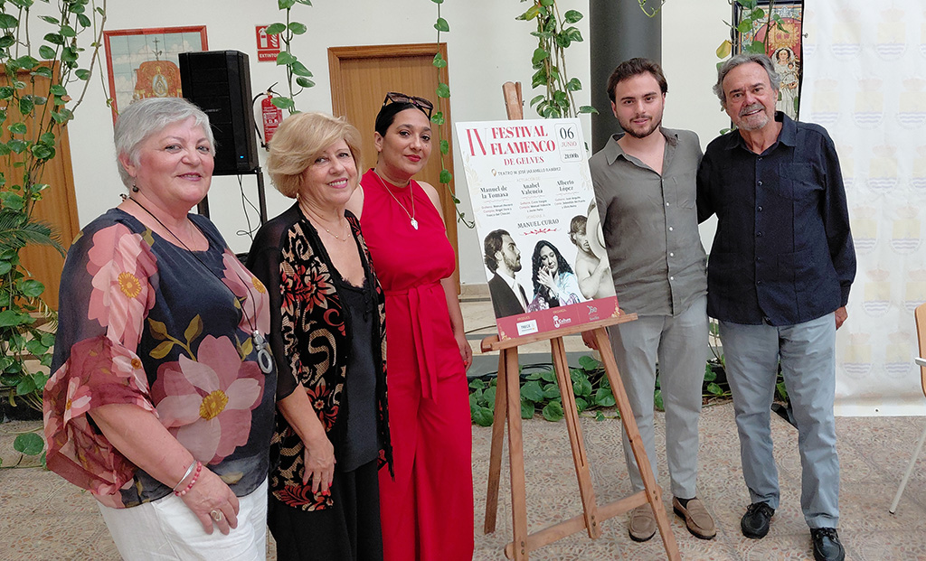 Los artistas Anabel Valencia, Alberto López y Manuel de la Tomasa conforman el cartel del IV Festival Flamenco de Gelves