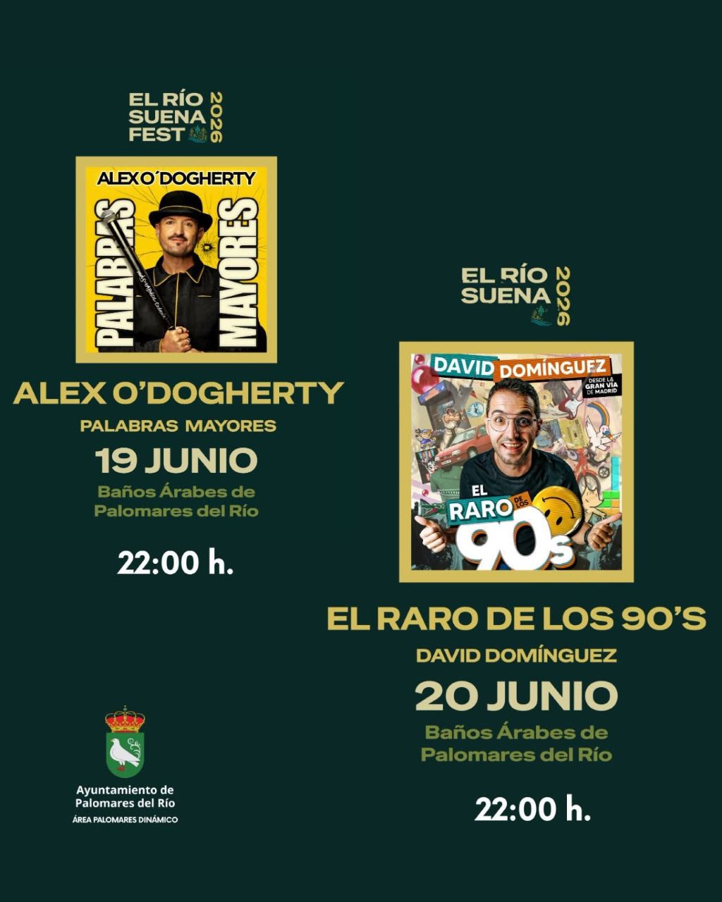 Los Baños Árabes de Palomares del Río acogen dos nuevas citas del Río Suena Fest
