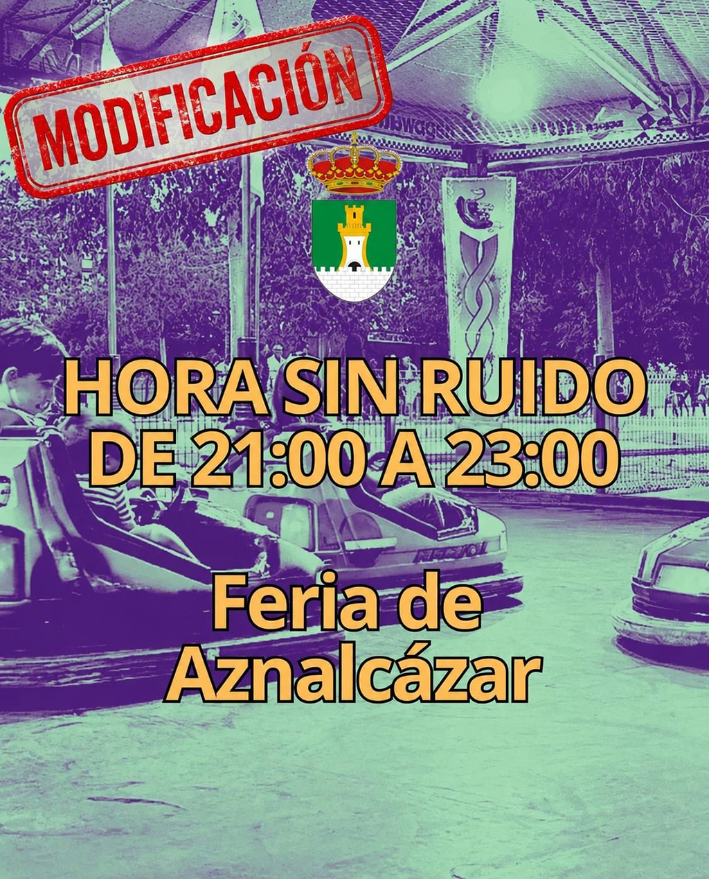 Aznalcázar impulsa una Feria más inclusiva con la implantación de la Hora sin Ruido